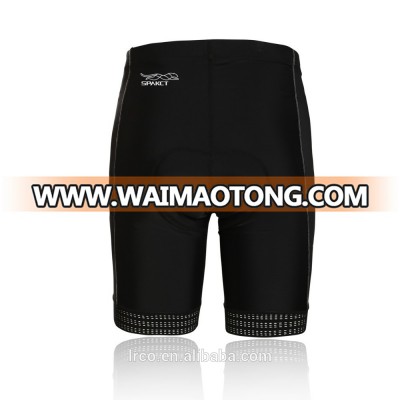 China wholesale and custom men cycling pants men bike 1/2 pant with breathable and anti-bacterial pad