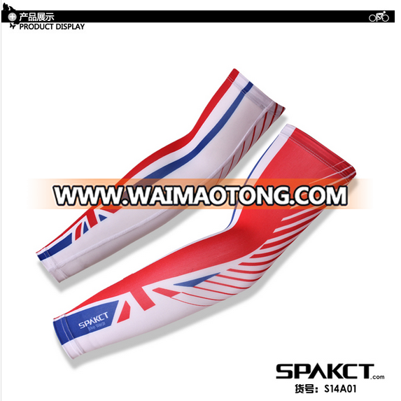 custom cycling arm sleeves sublimation printed tattoo arm sleeves